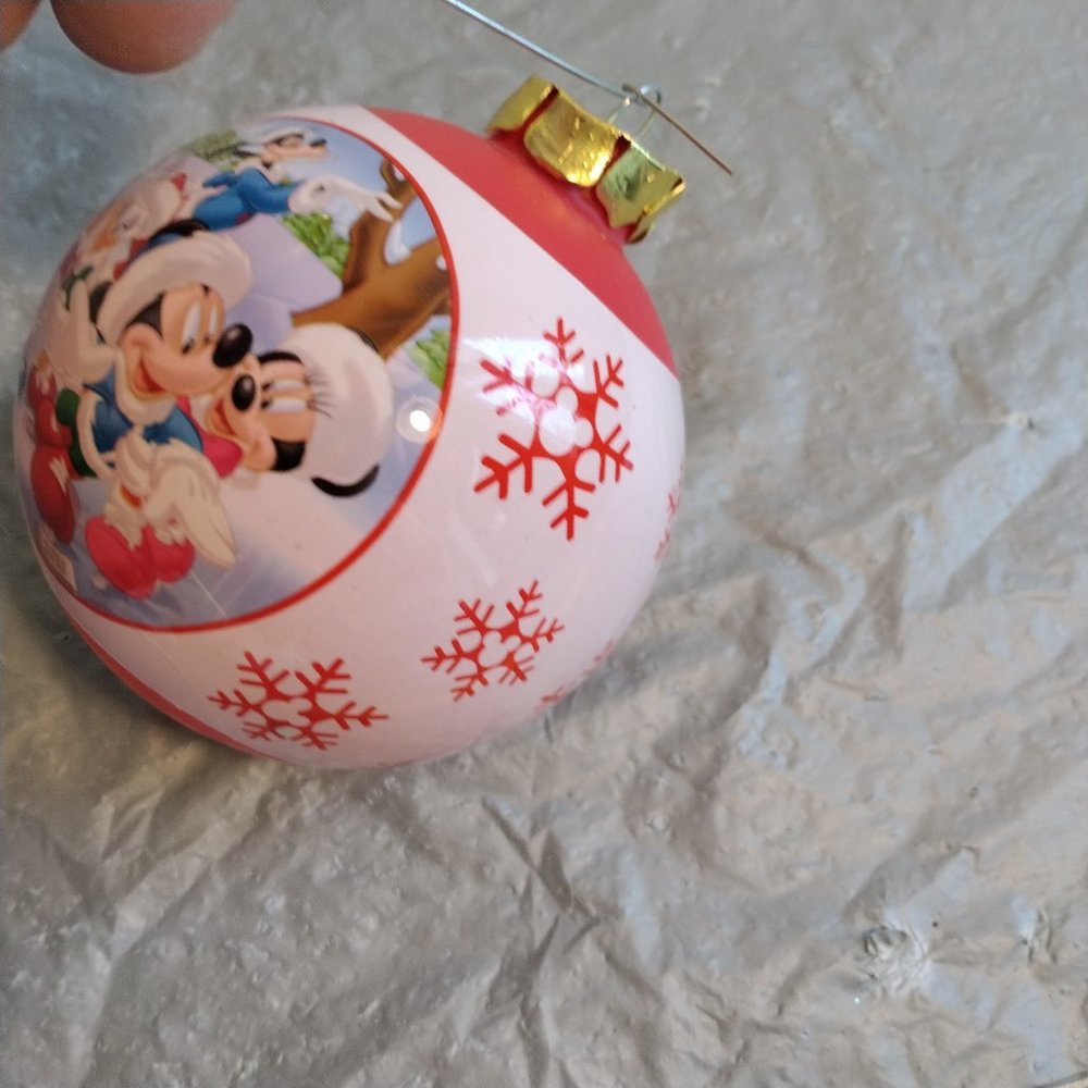 2011 Disney Mickey Mouse Christmas Ornament Minnie Mouse